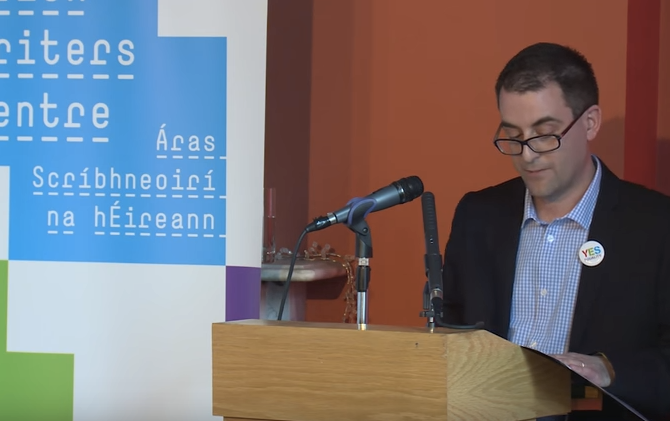 Video of me reading at Poetry Introductions