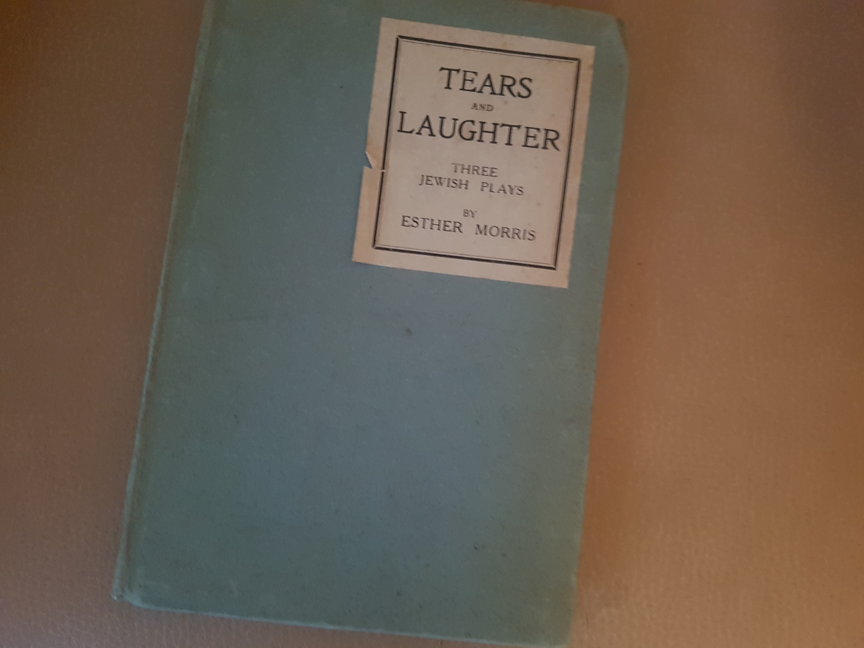 Tears of Laughter – My great grandmother’s book